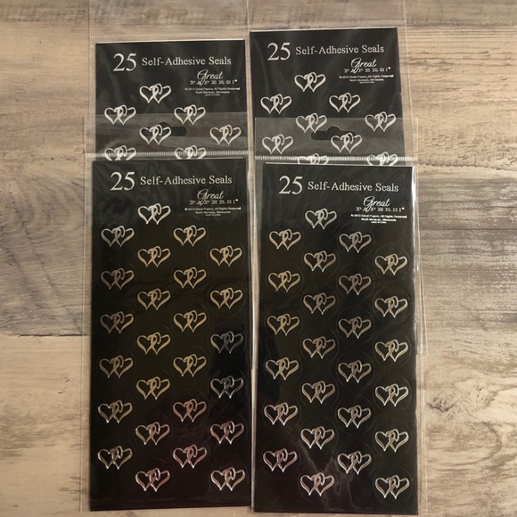 100 Self Adhesive Seals - Picture 7 of 7